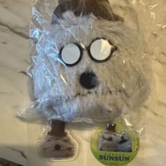 PUPPET SUNSUN 푹 클리어 씰 페이스 봉제인형 존존