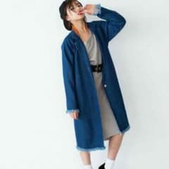 EVRIS フリンジデニムコートのサムネイル
