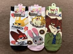 ズートピア 靴下3点セットのサムネイル