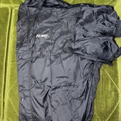 Fitway レインウェア 上下セット ブラック Lサイズ 収納袋付きのサムネイル