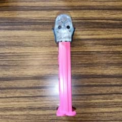 PEZ ペッツ スカル ドクロ フィギュア　ピンクロ