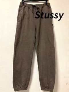 STUSSY スウェットパンツ ジョガーパンツ ブラウンのサムネイル