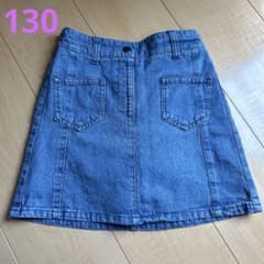 スカート　ジーンズ　130のサムネイル
