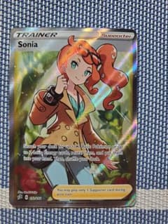 ⭐︎新品　ポケモンカード　ポケカ　ソニア　英語版　モンスターボール柄　海外版 コレクター目線の日本語版ポケモンカードと英語版ポケモンカード比較