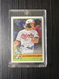 ジャクソン・ホリデイ　Topps MLB オートグラフサインカード　最終値下げ！のサムネイル