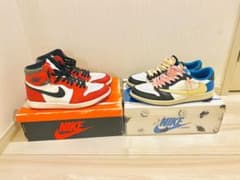 AJ1 Travis×fragment,lost&foundのサムネイル