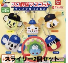 プロ野球マスコット フェイスぬいぐるみ ～セ・リーグ　スライリーのサムネイル