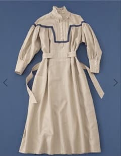 overlace gold linen dress ゴールドリネンドレス未使用のサムネイル