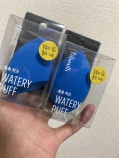 オリーブヤング　チョクチョクパフ　メイク　スポンジ　新品のサムネイル