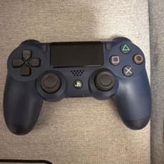 PS4 純正 ワイヤレスコントローラー デュアルショック4 ネイビーのサムネイル