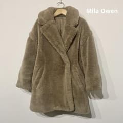 みわちゃん様専用＊ミラオーウェン Mila Owen テディベアコート - メルカリ