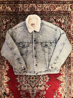 N*o様 80's Levi's / リーバイス デニムボアジャケットケミカルウのサムネイル