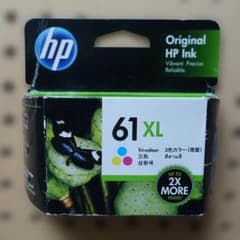 HP 純正インクカートリッジ 61XL 3色カラー 増量 - メルカリ