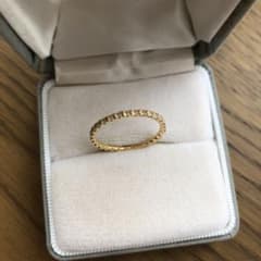 K18YG イエローベリル　フルエタニティ　リング K18YG イエローベリル フルエタニティ リング - メルカリ