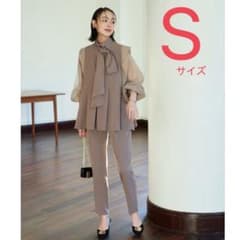 RUIRUE BOUTIQU お呼ばれドレス セットアップ モカのサムネイル