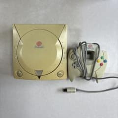 ジャンク品Dreamcast 本体 コントローラー付きのサムネイル