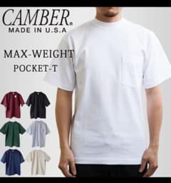 CAMBER #302 POCKET-T ホワイト Lのサムネイル