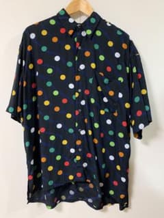 PERRY ELLIS 半袖シャツ ドット柄 L - メルカリ