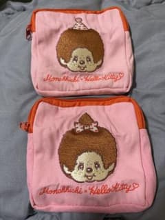 モンチッチ×キティちゃんポーチのサムネイル