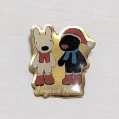 リサとガスパール 阪急百貨店 クリスマス ピンバッジ ピンズ コレクション