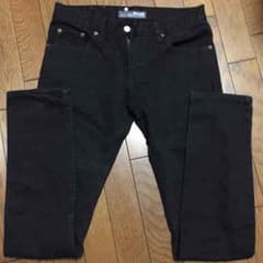黒スキニー スリムパンツのサムネイル