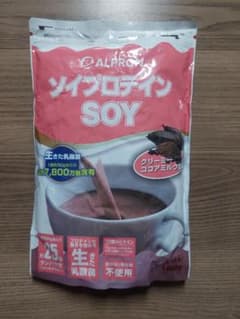 アルプロン ソイプロテイン  クリーミーココアミルク味のサムネイル