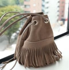 Marco Masi マルコマージ ミニ フリンジ 巾着バッグのサムネイル
