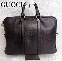 希少】グッチ GUCCI ディアマンテ ブリーフケース ビジネスバック