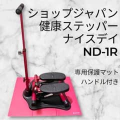 保護マット・ハンドル付】ショップジャパン 健康ステッパー ナイスデイ