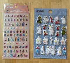 ムーミン　立体シール　リトルミィ　ミニミニデコシール　2枚セットのサムネイル