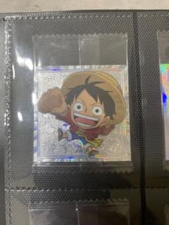 ワンピース　大海賊シールウエハース　ルフィ　パラレルのサムネイル