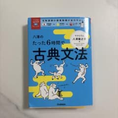 八澤のたった6時間で古典文法のサムネイル