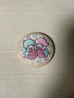 リトルツインスターズ 刺繍缶バッジのサムネイル