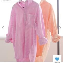 Spick and Span オックスルーズシャツ　ピンクのサムネイル