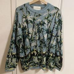 GU and beautiful people パームツリー柄 ニットセーターのサムネイル