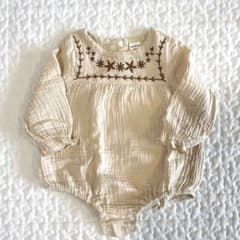 SHEIN ロンパース　60 70サイズ　韓国風　淡色のサムネイル