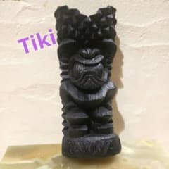 HAWAII ティキ像 木彫り風 置物 幸運 ハワイ インテリア 魔除 開運のサムネイル