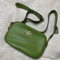 COACH ショルダーバッグ カメラバッグ グリーンのサムネイル