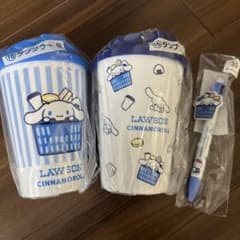 로손 산리오 캐릭터즈 이치 반 쿠지 텀블러 세트