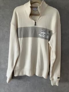 LACOSTE ハーフジップ スウェット ルーズフィットのサムネイル