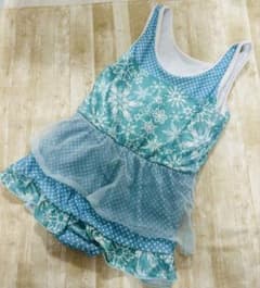 アナ雪　女の子用水着 ワンピース 120cmのサムネイル