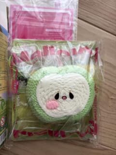 メロジョイ　もこもこ山の野菜&フルーツパーティ　アップル　りんご　新品未使用のサムネイル