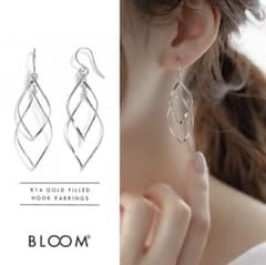 BLOOM K14ゴールドフィルド フックピアス✨美品✨ - メルカリ