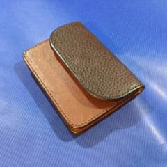 ハンドメイドレザーカード/コインケースのサムネイル