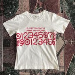 comme des garcons 10 corso como T-shirt - メルカリ