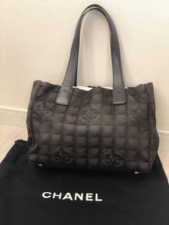 美品 CHANEL 正規品 ニュートラベルライン トートバッグ PMサイズのサムネイル