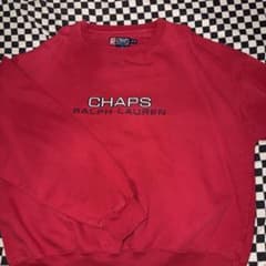 CHAPS RALPH LAUREN スウェット レッド XLのサムネイル