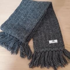 【未使用】ブラックシープ BLACK SHEEP　ニットマフラーのサムネイル