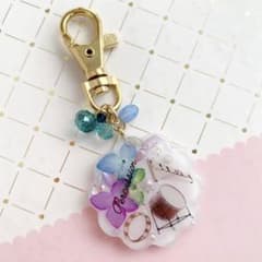 [3536] Percussion Instruments: Bass Drum, Glockenspiel, Tambourine, Flower-shaped Round, 3-color Hydrangea
