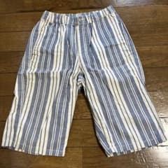 キッズGU ストライプ ハーフパンツのサムネイル